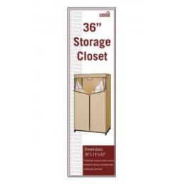 6 Bulk Storage Closet Beige And Brown