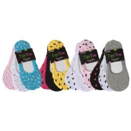 60 Bulk 3 Pack Ladies Foot Liners Assorted Colors