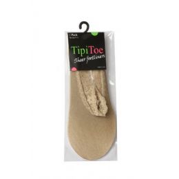 120 Bulk 1 Pack Ladies Foot Liners Nude Color Only