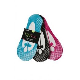 60 Bulk 3 Pack Ladies Foot Liners Assorted Colors