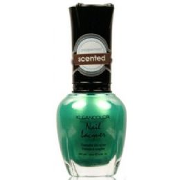 36 Bulk Clean Color Scented Nail Lacquer #338 Wave Of Peppermi