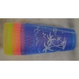 62 Bulk Plastic Cups Mixed Colors