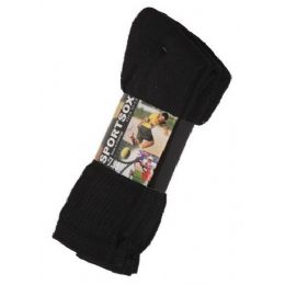 60 Bulk Mens 3 Pack Low Cut Sock Size 10-13 Black Color Only