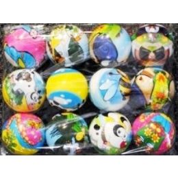 72 Bulk Foam Cartoon Balls