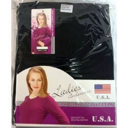 24 Bulk Lady's Thermal Wear Set (shirt & Pants)
