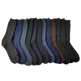 60 Bulk Men's 3 Pack Dress Sock