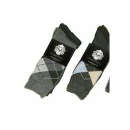 60 Bulk Men's 3 Pack Casual Print Dress Socks