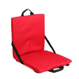6 Bulk Stadium Seat Cushion - Red