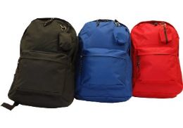 24 Bulk 17" Backpack Red