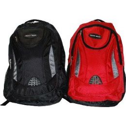 24 Bulk 19" Ballistic Nylon BackpacK-Black Only