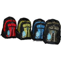 24 Bulk 19" HeavY-Duty Backpack Mixed Color