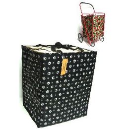 24 Bulk Shopping Cart LineR-Paw Pattern