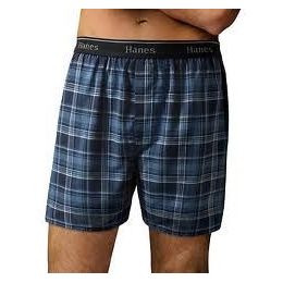 24 Bulk Hanes Men's 3pk. Color Boxer Shorts