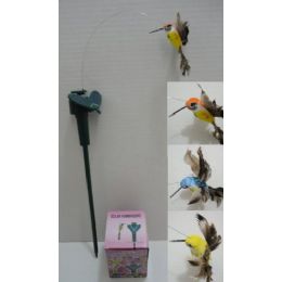 24 Bulk Solar Yard Stake [hummingbird]
