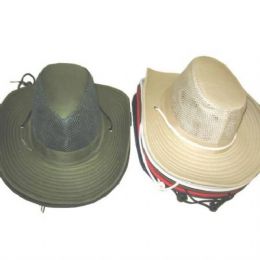 72 Bulk Mens Mesh Boonie Hat