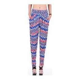 72 Bulk Women's Aztec Harem Pant