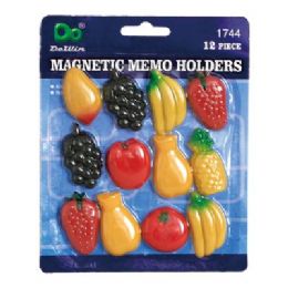 48 Bulk Fruit/veggie Magnet