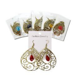 144 Bulk Earring 1pr Asst Clr