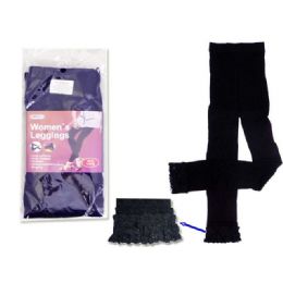 288 Bulk Legging Women's 20d Black Full Length