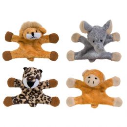 60 Bulk Jungle Locker Buddies Plush Magnet