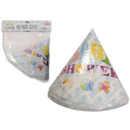 144 Bulk Baby Shower Party Hat 8pcs 23c