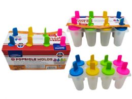 72 Bulk Ice Freezer Pop Maker 8pc