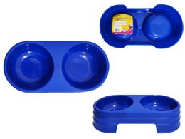 24 Bulk Dog Bowl 2-section 