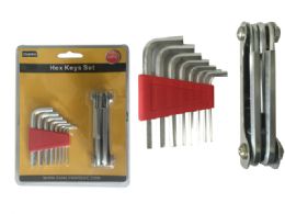 72 Bulk 14pc Multipurpose Hex Keys Set