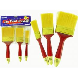 144 Bulk 3pc Paint Brushes