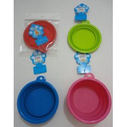 24 Bulk Silicone Pet Bowls