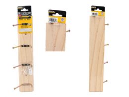 48 Bulk Wooden Wall Hook Rack Hanger