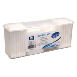 96 Bulk Amoray Cotton Set 160ct 3-IN-1