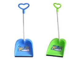 48 Bulk Dustpan With Heart Shaped Handle 
