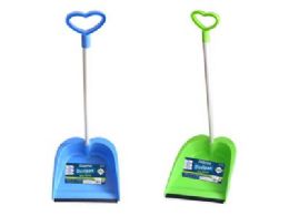 48 Bulk Dustpan With Heart Shape Handle 
