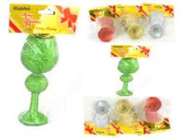 144 Bulk Christmas Wine Glass Decor