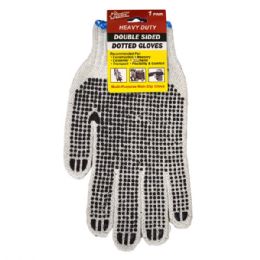 72 Bulk Double Sided Dotted Working Glove