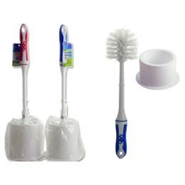 48 Bulk Toilet Brush With Holder