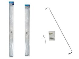 24 Bulk U-Shaped Curtain Rod