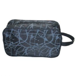 24 Bulk Zippered Cosmetic Bag