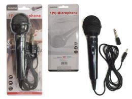 96 Bulk Microphone 1-Piece Black Color