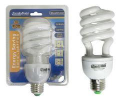 72 Bulk 30 Watt Energy Saving Spiral Lightbulb
