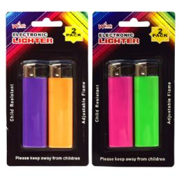 144 Bulk Lighter 2pk Solid