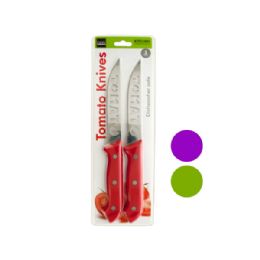 24 Bulk Stainless Steel Tomato Knives Set