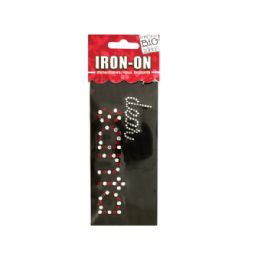72 Bulk 'dear Santa' Rhinestone IroN-On Transfer
