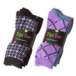 180 Bulk Tipi Toe Women's Crew Socks
