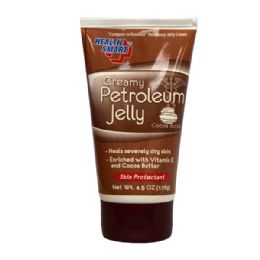 72 Bulk Hs Creamy Petroleum Jelly 4.5oz Cocoa Butter