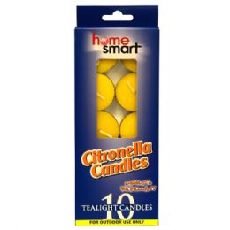 72 Bulk Home Smart Tealight 10pk Citronella