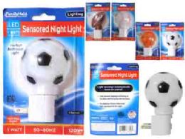 96 Bulk Night Light Led Etl 4 Assortments 120v 1w
