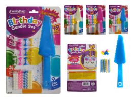144 Bulk 49-Piece Birthday Candle Set