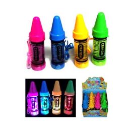 72 Bulk Flashing Crayon Bubble